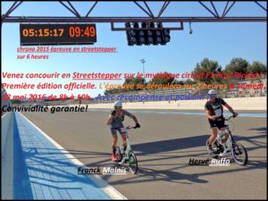 challenge en streetstepper première course officielle