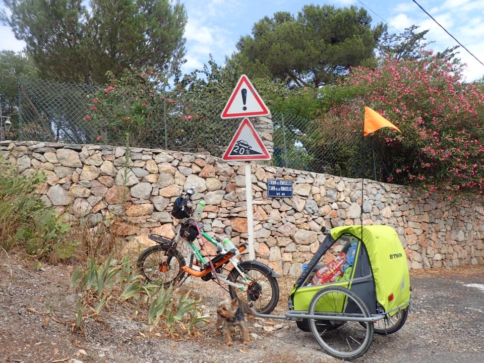 Périple en Streetstepper de Jacky Adam 8 jours pour faire l'aller retour Garons Toulouse Garons et environ 650kms